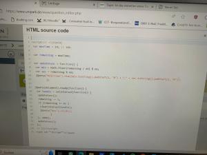 HTML Code_Timer
